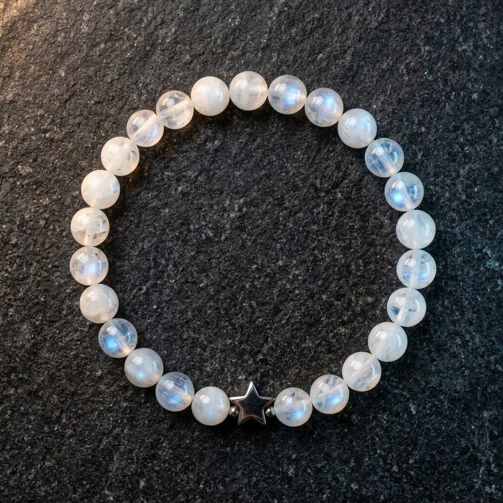 Mondstein Armband
