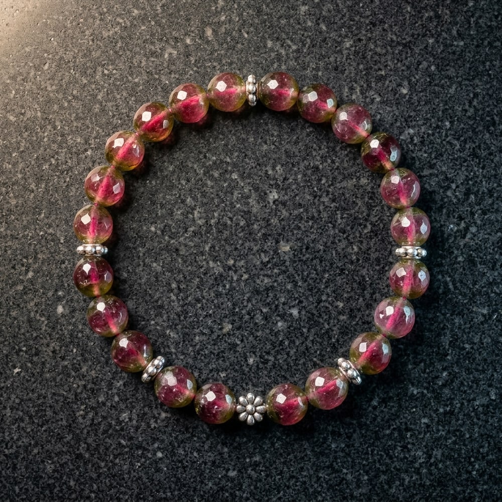 Edelsteinarmband aus Turmalin
